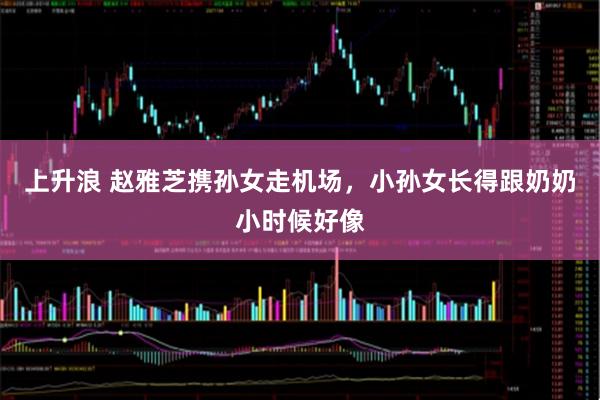 上升浪 赵雅芝携孙女走机场，小孙女长得跟奶奶小时候好像